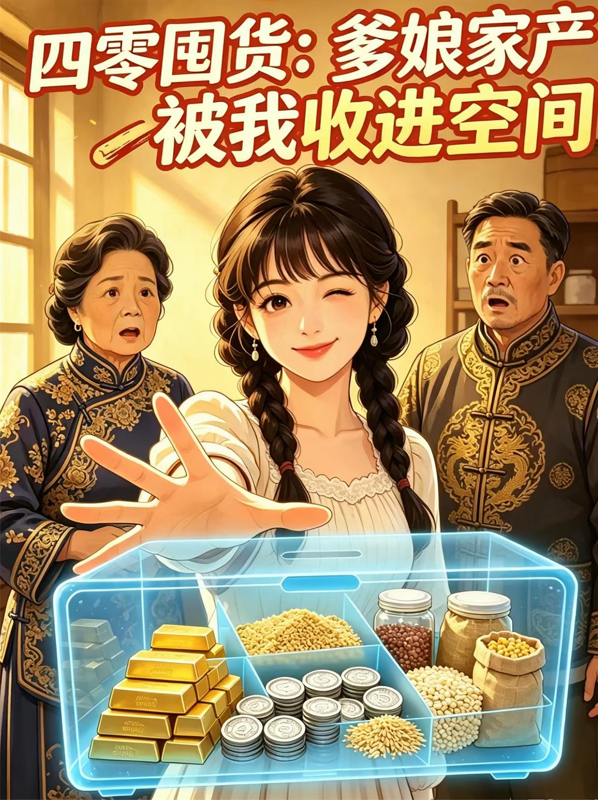 四零囤货：爹娘家产被我收进空间