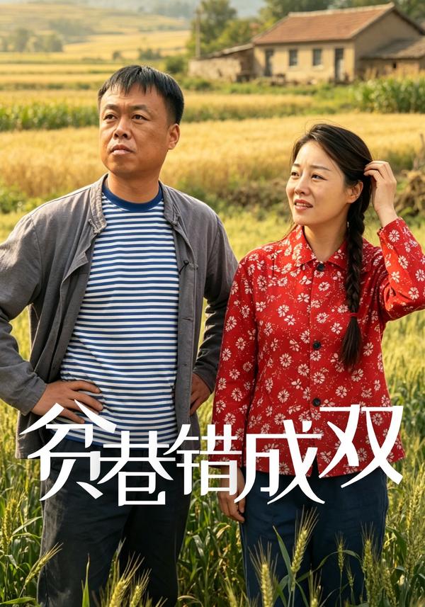 短剧贫巷错成双海报