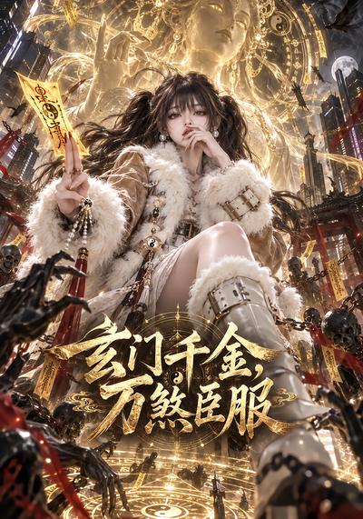 玄门千金，万煞臣服封面
