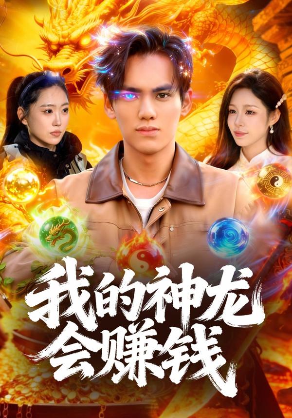 短剧我的神龙会赚钱海报