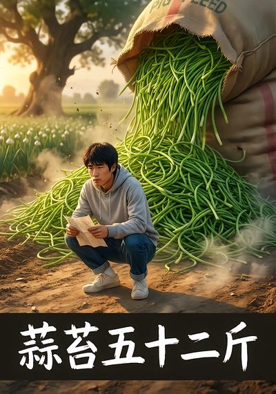 蒜薹五十二斤
