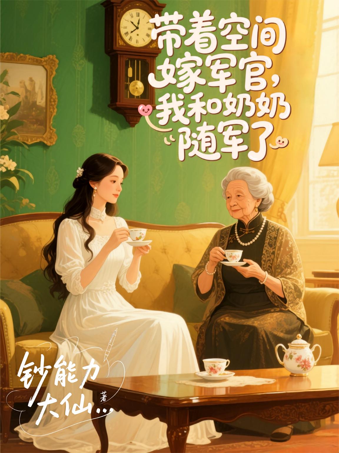 带着空间嫁军官，我和奶奶随军了