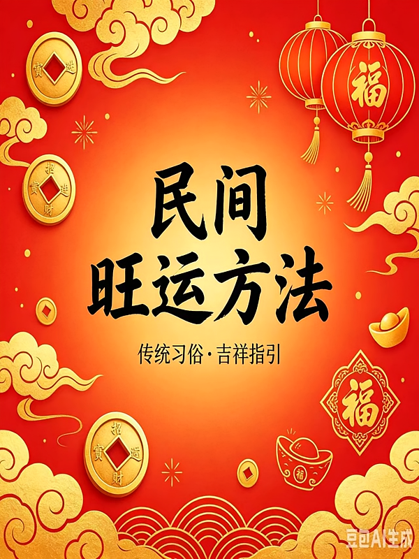 民间旺运方法