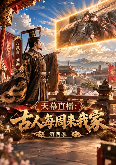 天幕直播：古人每周来我家第四季封面