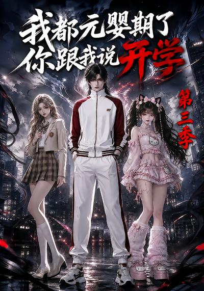 我都元婴期了，你跟我说开学第三季封面