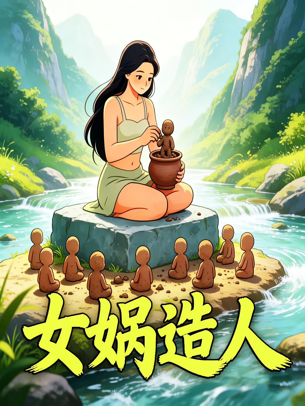 女娲造人 中国古典故事
