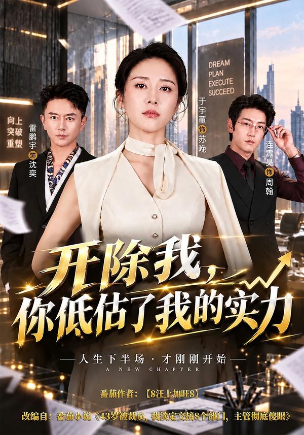 短剧《开除我，你低估了我的实力》海报
