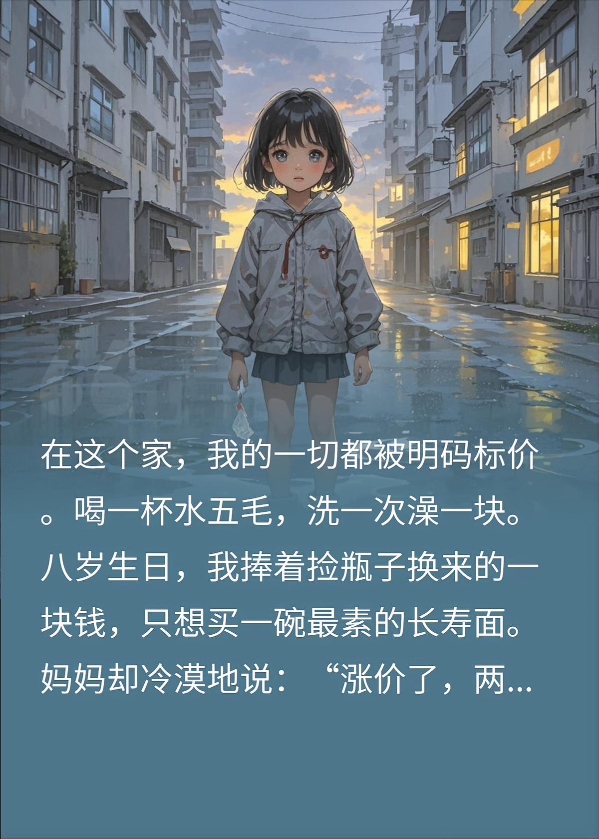 爸妈对我明码标价，我把自己卖了，只为一块不要钱的糖