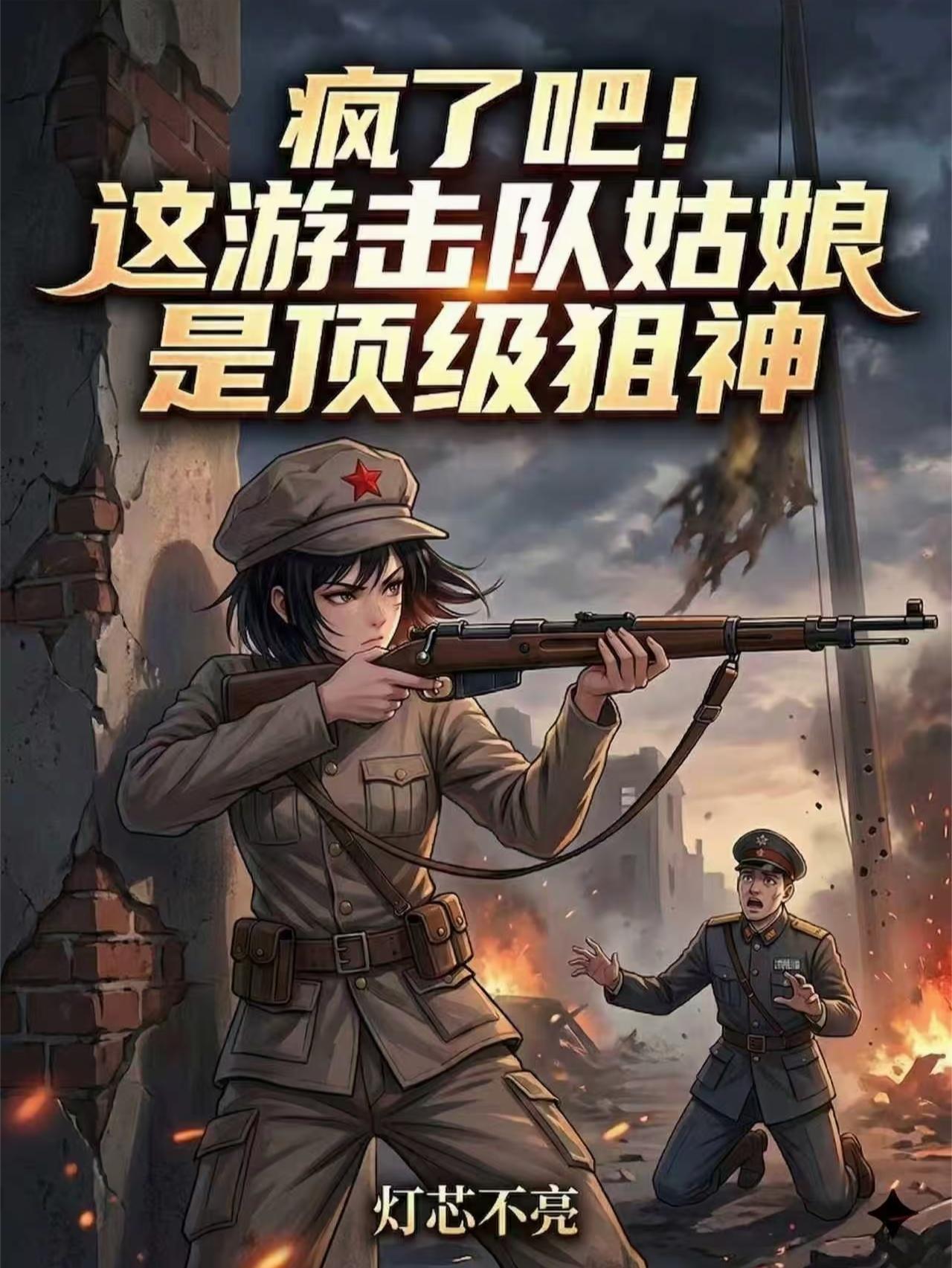 疯了吧！这游击队姑娘是顶级狙神