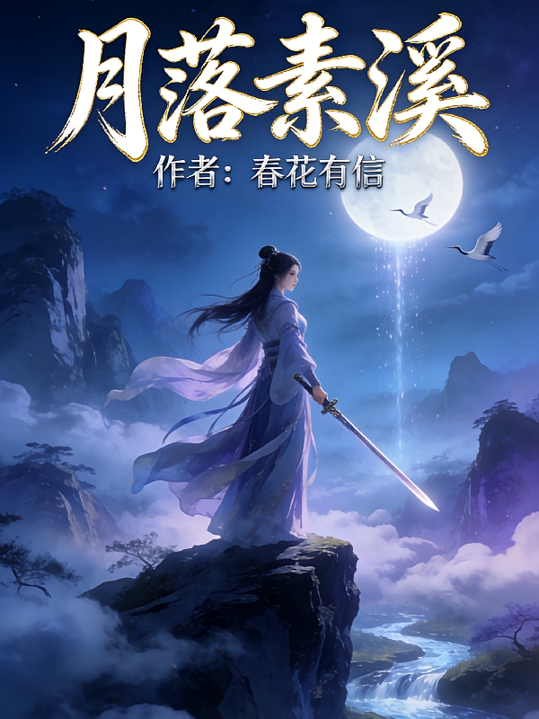 月落素溪