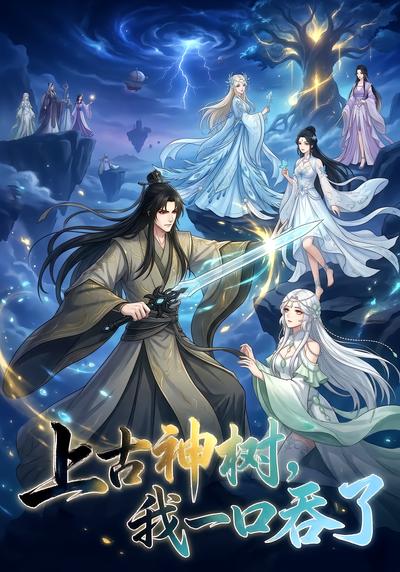 短剧上古神树，我一口吞了海报