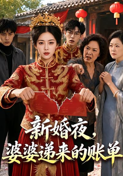 新婚夜，婆婆递来的账单封面