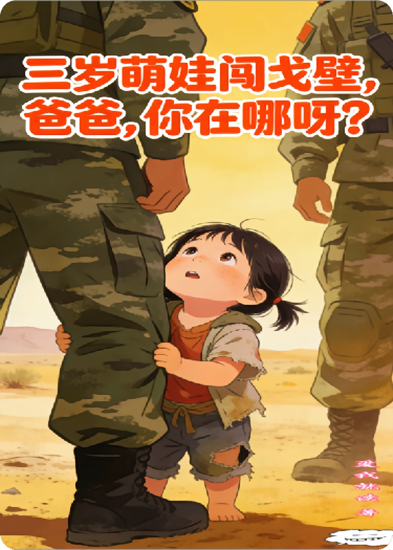 三岁萌娃闯戈壁：爸爸，你在哪儿呀！