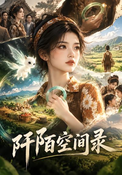 漫剧《阡陌空间录》海报