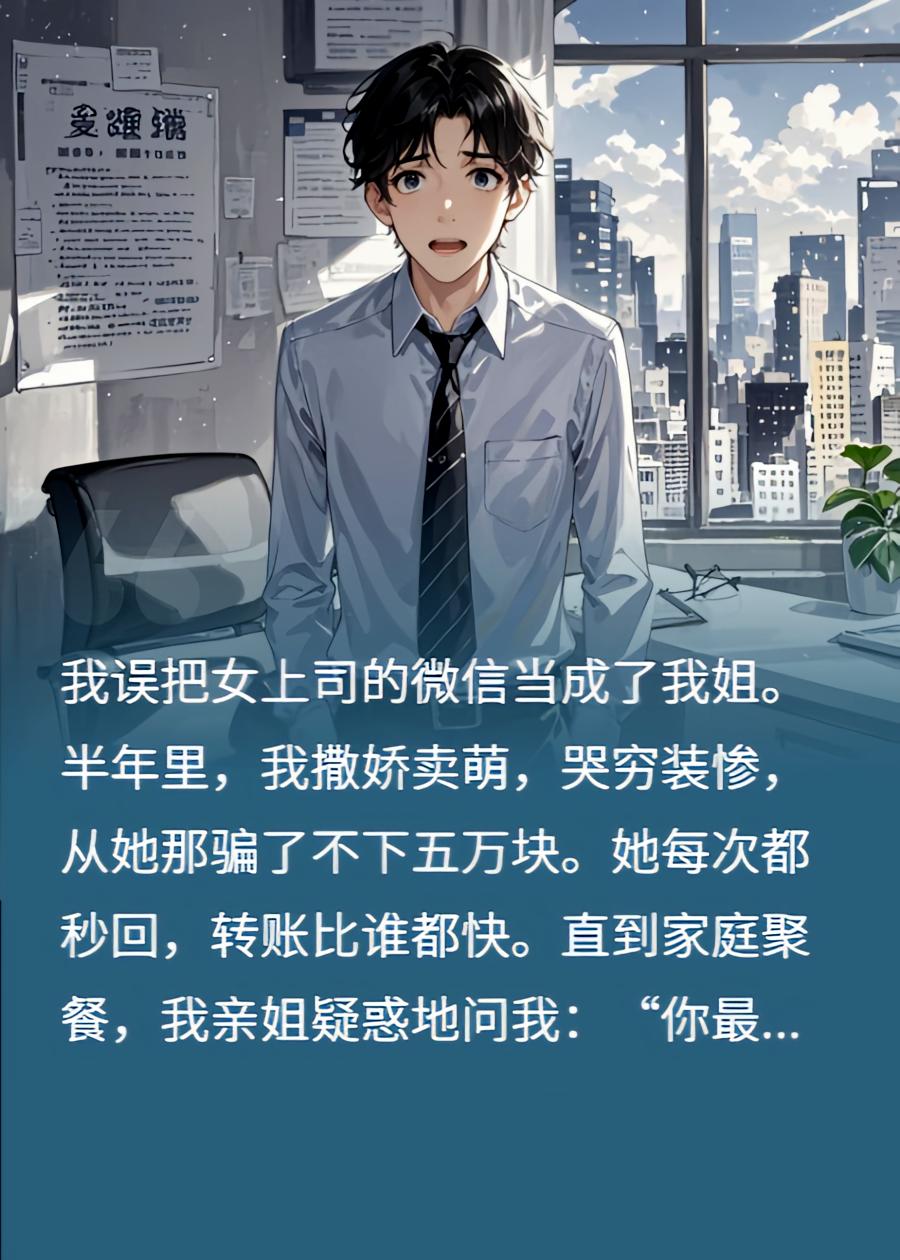 错撩冰山女上司后，她转账上瘾了