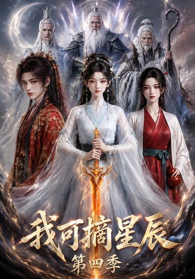 漫剧《我可摘星辰第四季》海报