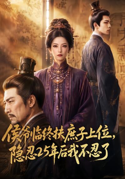 漫剧《侯爷临终扶庶子上位，隐忍25年后我不忍了》海报
