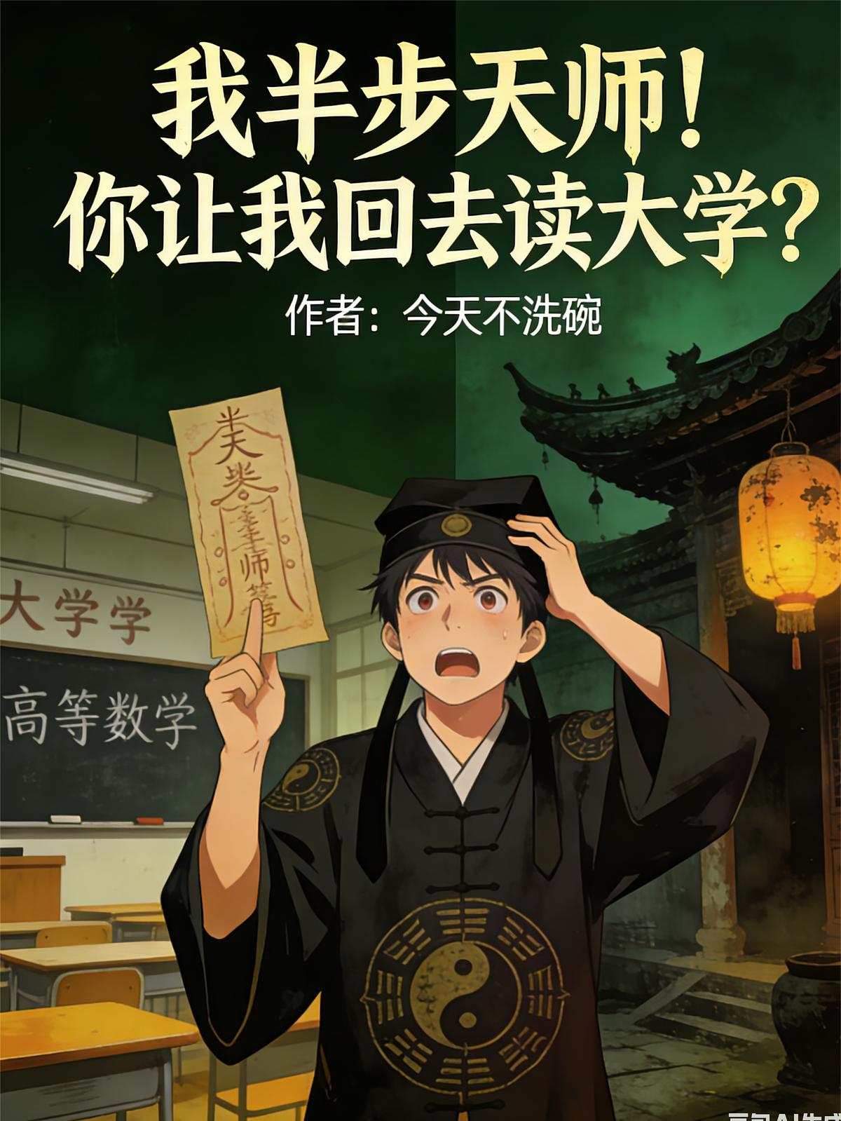 我半步天师！你让我回去读大学？
