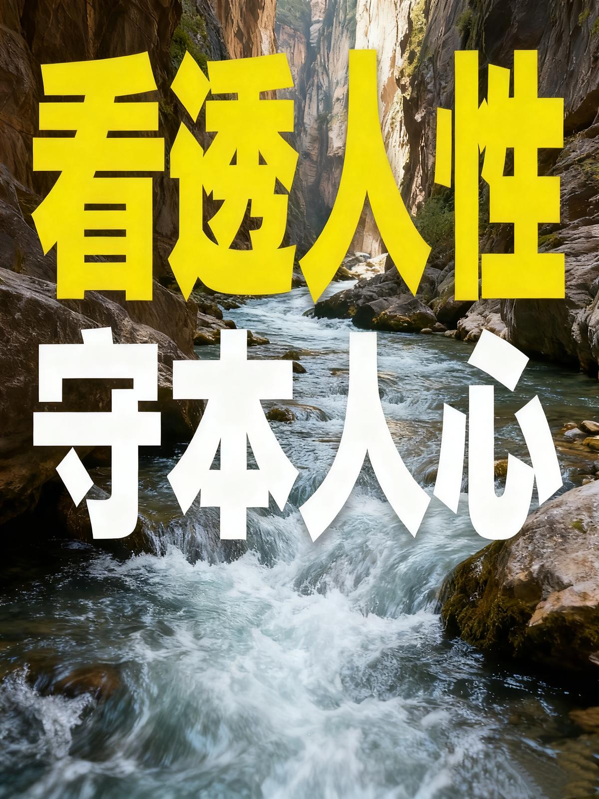 看透人性，守本人心