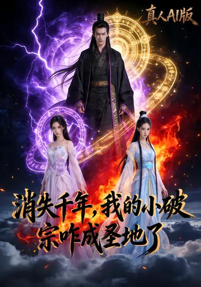 消失千年，我的小破宗咋成聖地了真人AI版