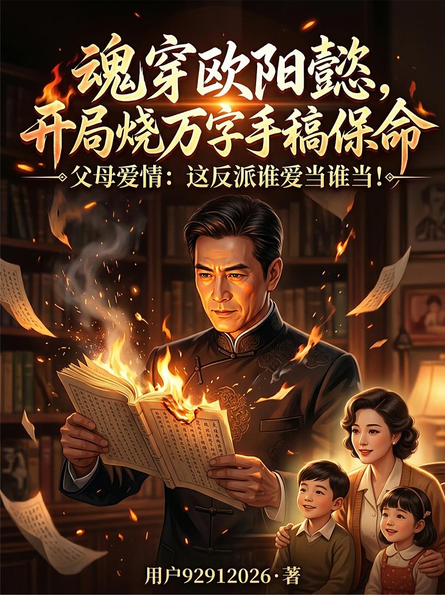 魂穿欧阳懿，开局烧万字手稿保命