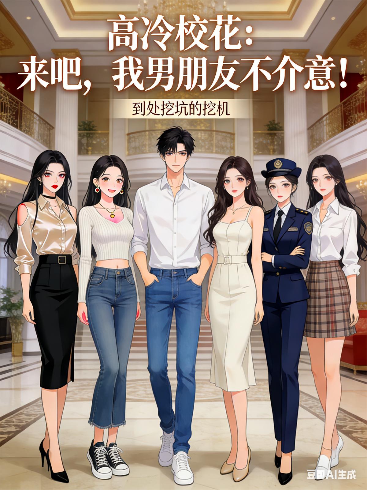 高冷校花：来吧，我男朋友不介意