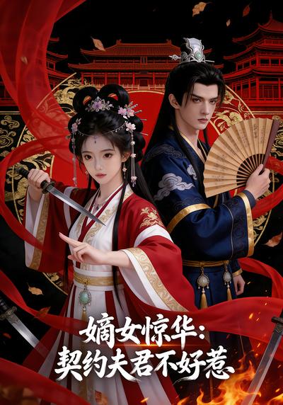 短剧嫡女惊华：契约夫君不好惹海报