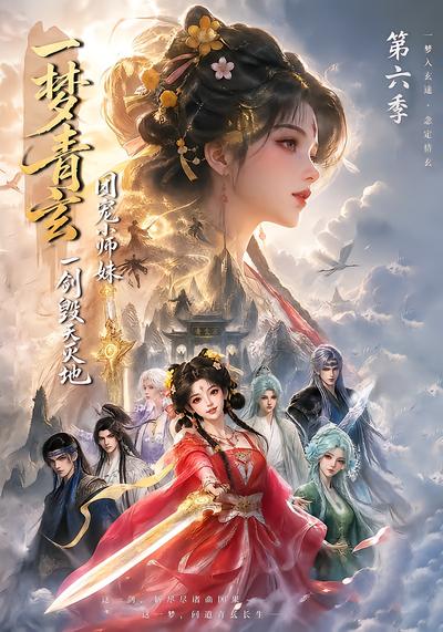 一梦青玄，团宠小师妹一剑毁天灭地第六季封面
