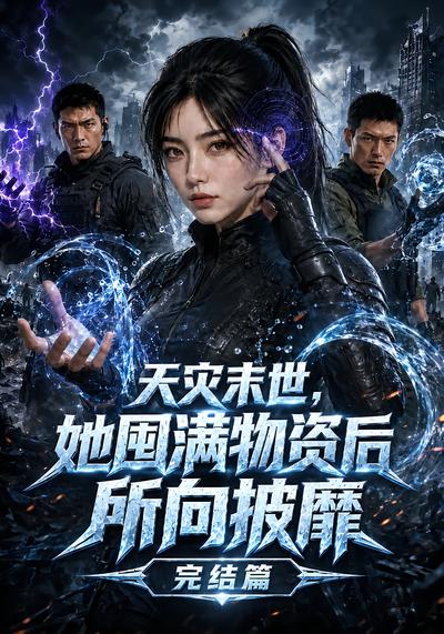天灾末世，她囤满物资后所向披靡完结篇封面