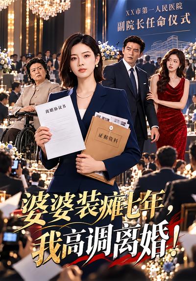 婆婆装瘫七年，我高调离婚！封面