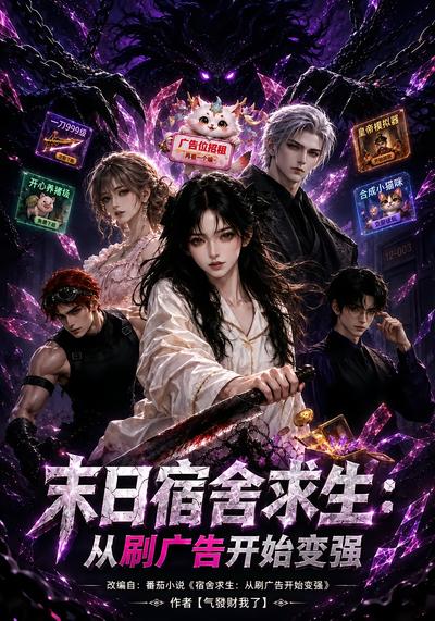 末日宿舍求生：从刷广告开始变强封面