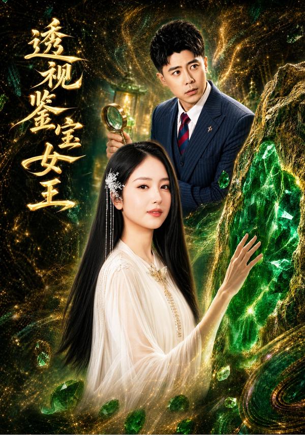 短剧《透视鉴宝女王》海报