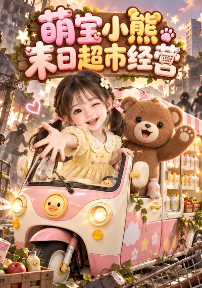 萌宝小熊末日超市经营封面