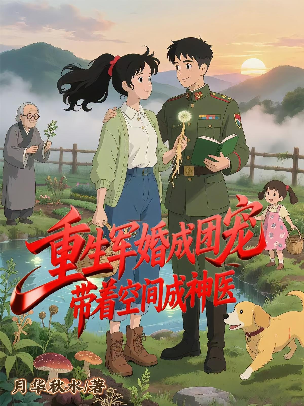 重生军婚成团宠：带着空间成神医