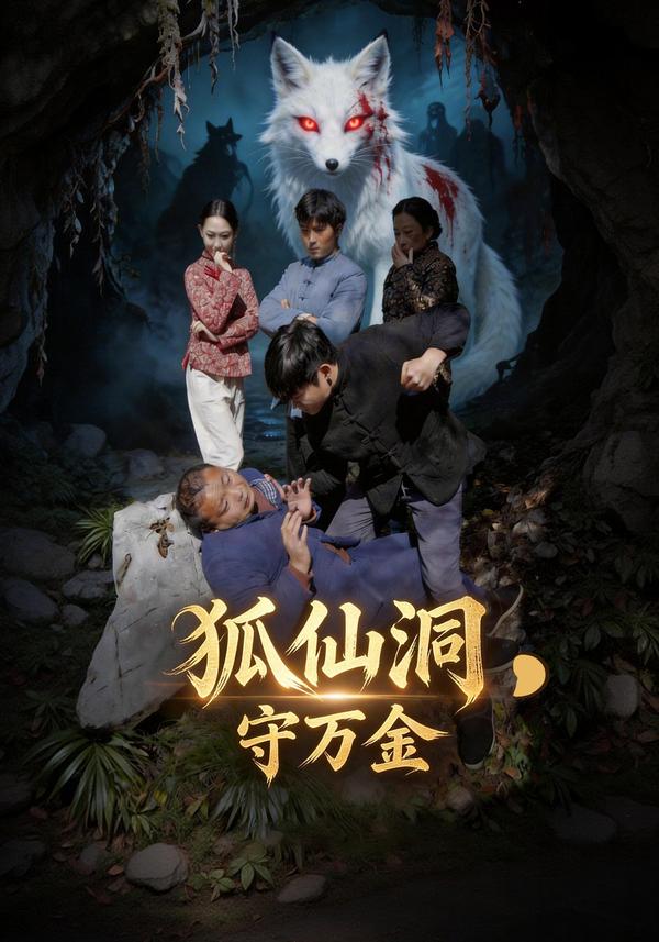 短剧狐仙洞，守万金海报