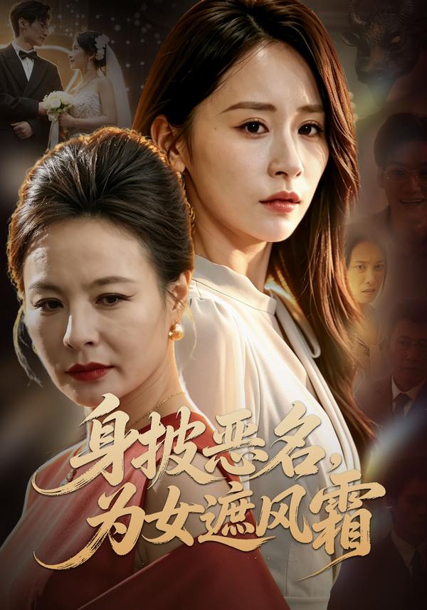 短剧《身披恶名，为女遮风霜》海报