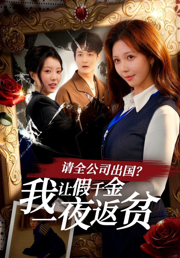 短剧请全公司出国？我让假千金一夜返贫海报