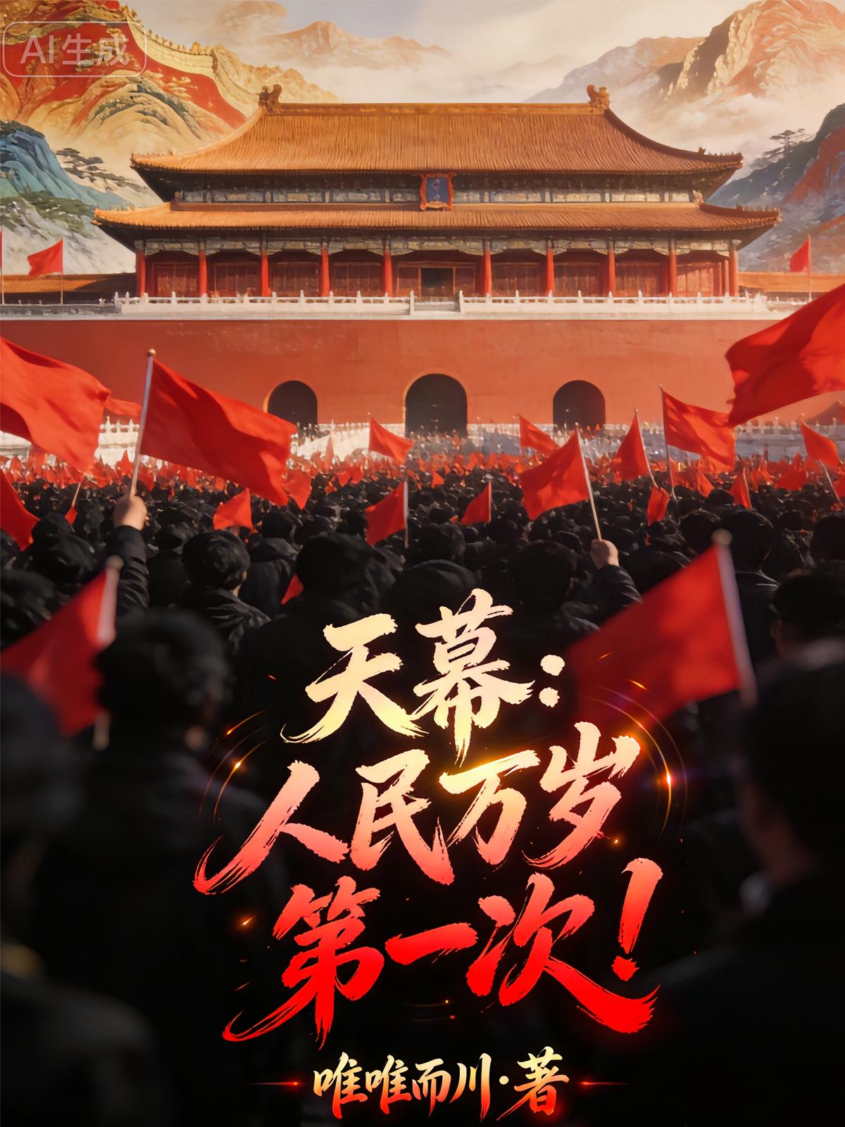 天幕：人民万岁第一次！