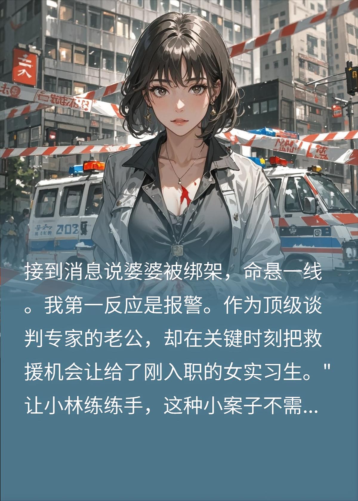 老公让实习生练手救援，认错亲妈后他彻底疯了