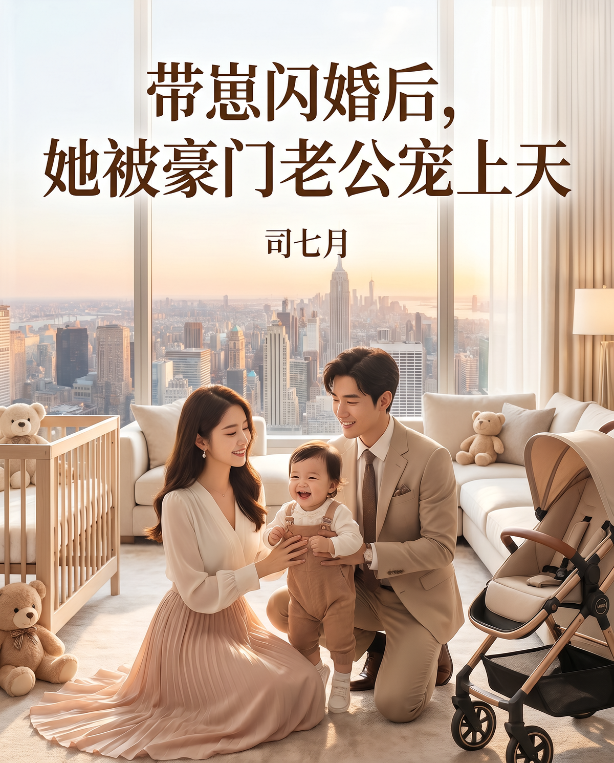带崽闪婚后，她被豪门老公宠上天