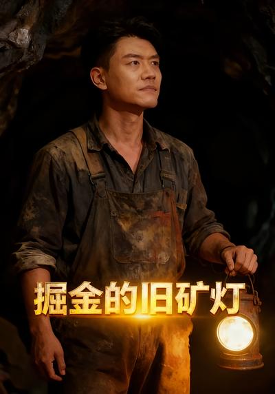 掘金的旧矿灯