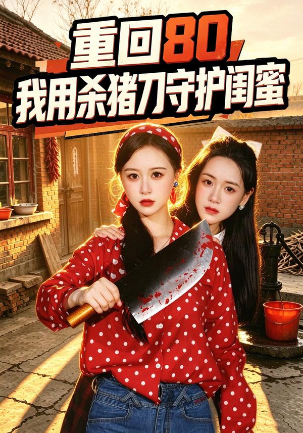 短剧《重回80:我用杀猪刀守护闺蜜》海报