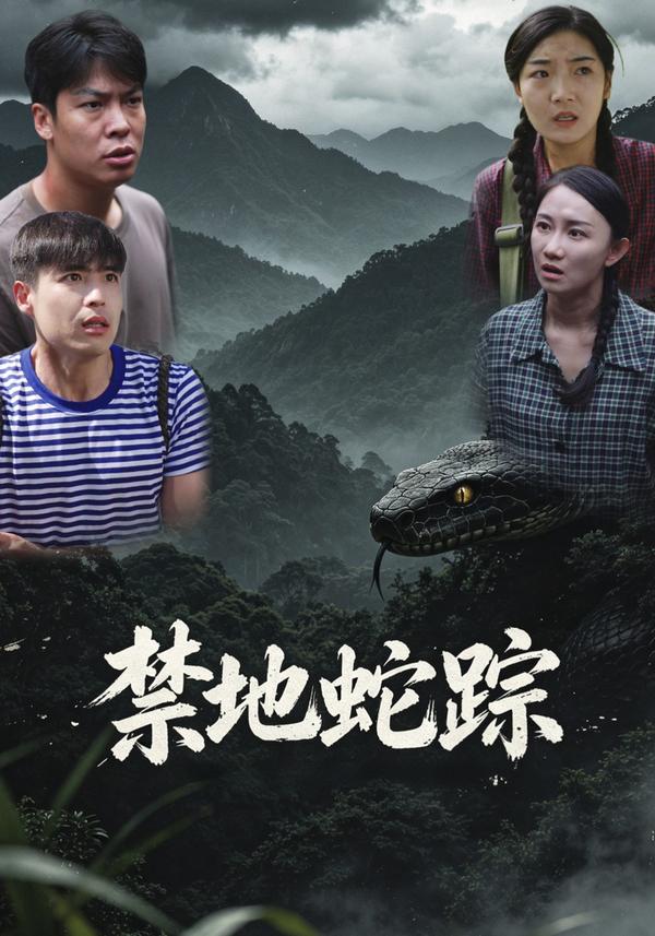 短剧《禁地蛇踪》海报