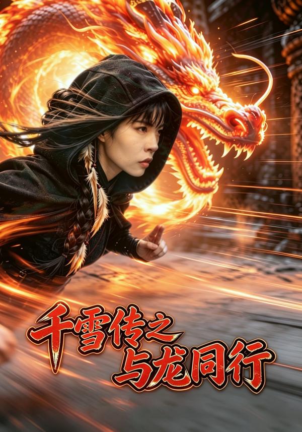短剧《千雪传之与龙同行》海报