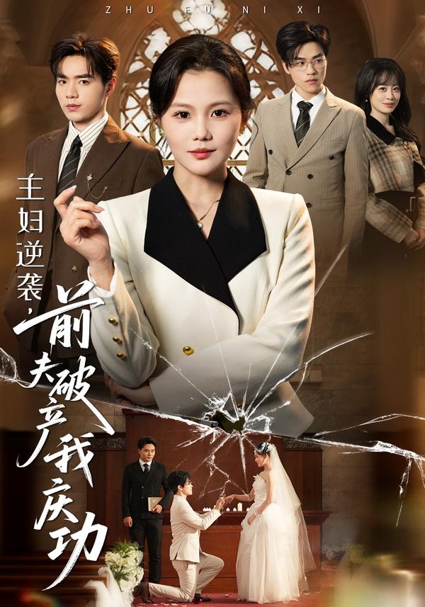 短剧主妇逆袭，前夫破产我庆功海报