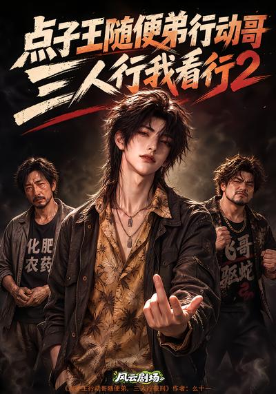 点子王随便弟行动哥，三人行我看行2封面