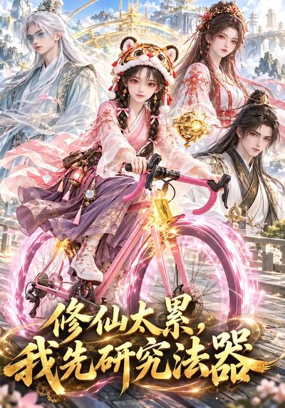 漫剧《修仙太累，我先研究法器》海报