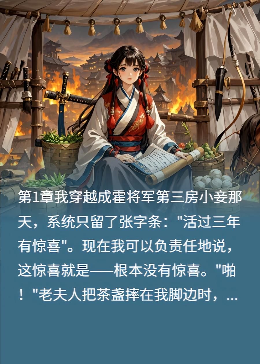 咸鱼美妾超好孕，糙汉将军日日宠