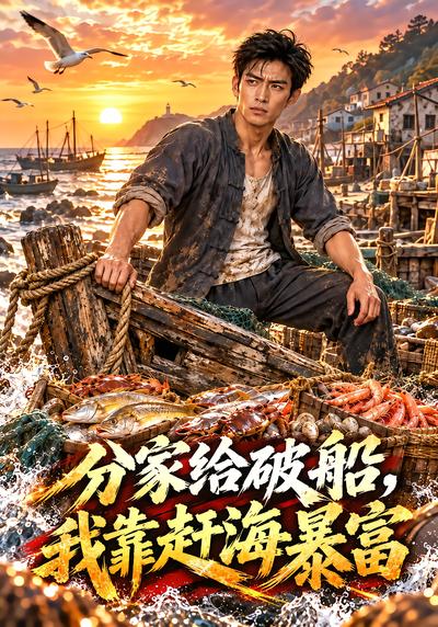 分家给破船，我靠赶海暴富封面