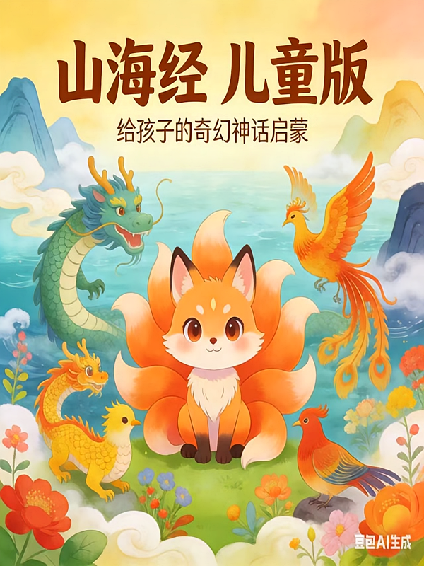 《山海经》儿童版：孩子看得懂的上古奇幻书